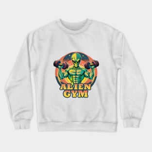 alien gym Crewneck Sweatshirt